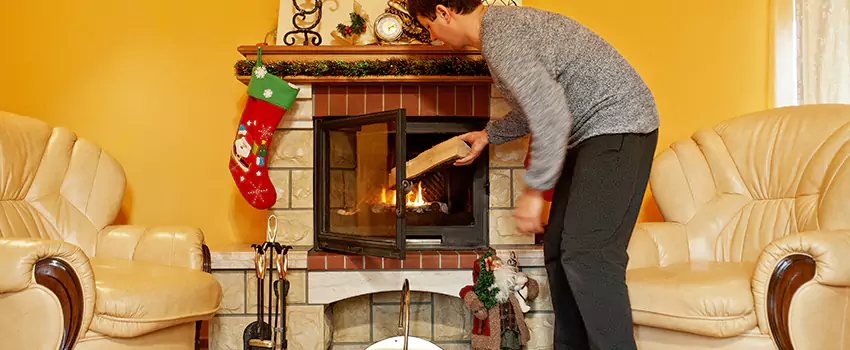 Gas to Wood-Burning Fireplace Conversion Services in North Druid Hills, Georgia