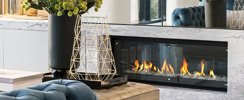 Custom Fireplace Crystals in North Druid Hills, Georgia