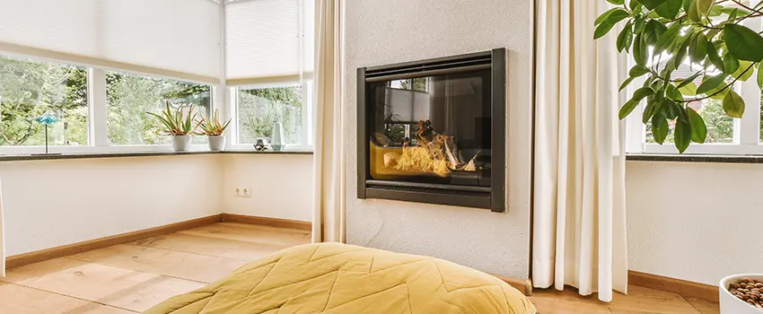 Residential Fireplace Ceramic Glass Installation in North Druid Hills, GA