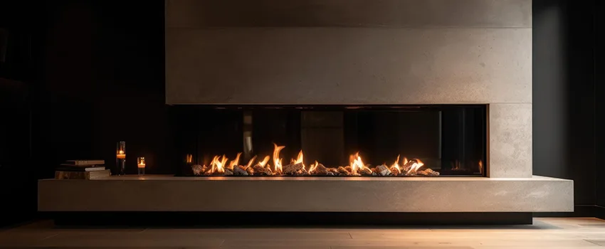 Gas Fireplace Ember Bed Design Services in North Druid Hills, Georgia