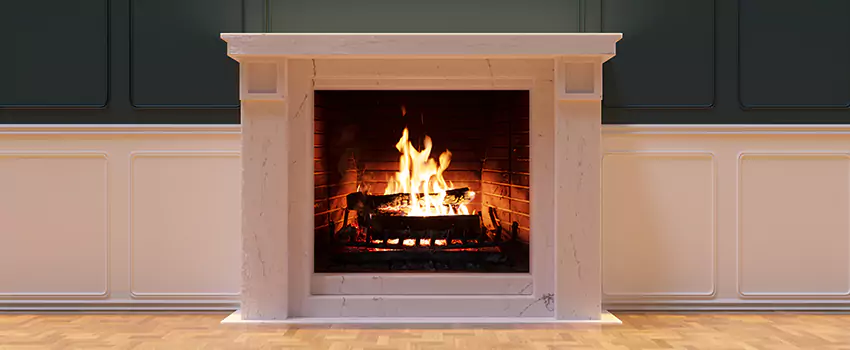 Open Flame Wood-Burning Fireplace Installation Services in North Druid Hills, Georgia