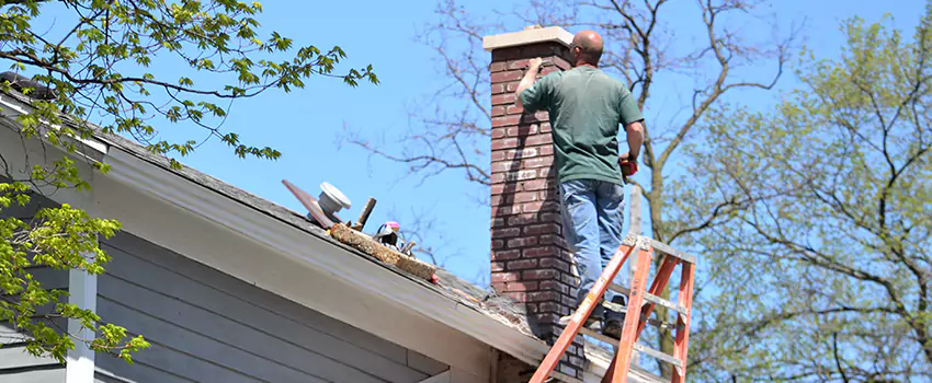 Vinyl and PVC Chimney Flashing Installation in North Druid Hills, GA