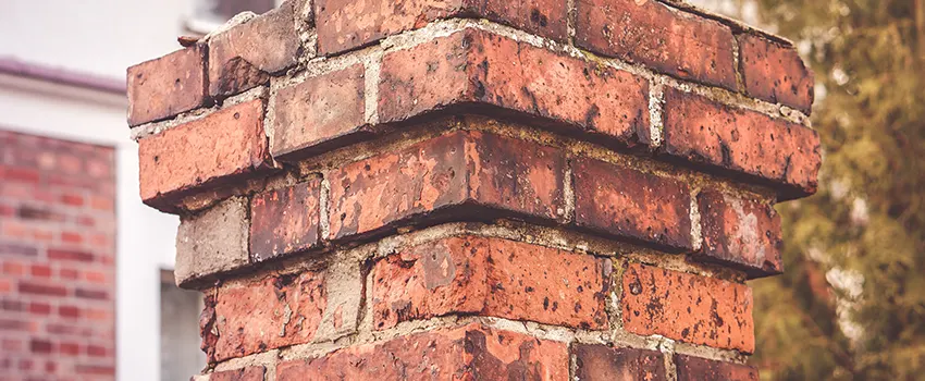 Cracked Chimney Bricks Repair Cost in North Druid Hills, Georgia
