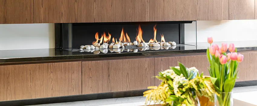 Double-height Fireplace Design Refurbishment in North Druid Hills, Georgia