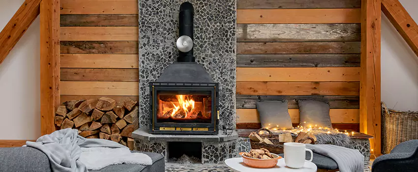 Thelin Hearth Products Direct Vent Gas Stove Fireplace Inspection in North Druid Hills, Georgia