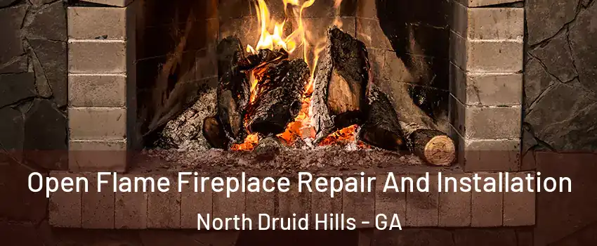  Open Flame Fireplace Repair And Installation North Druid Hills - GA